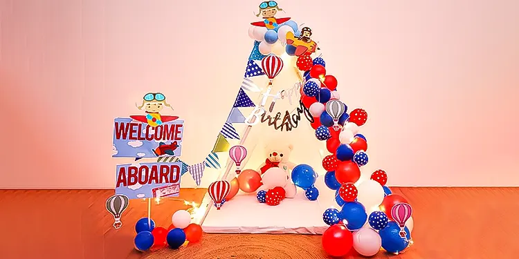 Aeroplane Theme Kids Canopy